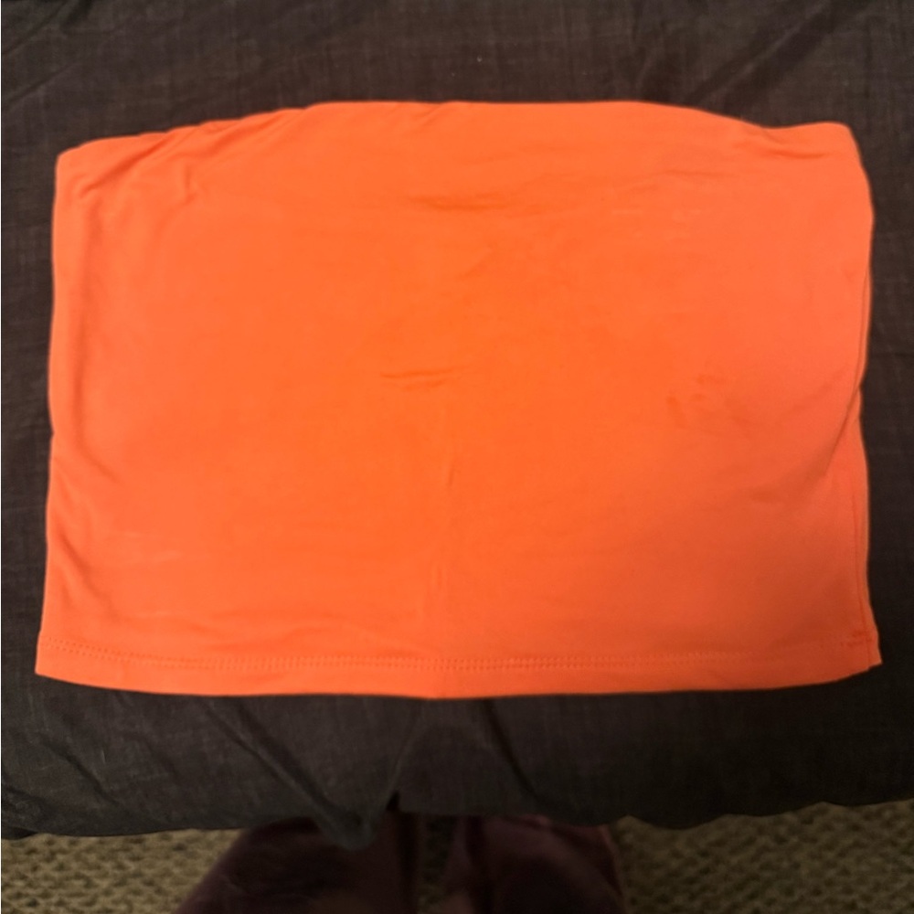 Orange Tube Top